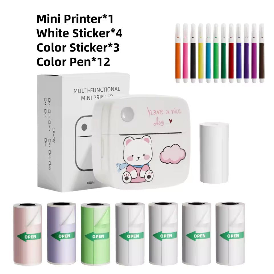 B2 Mini Portable Inkless Printer 🖨️✨